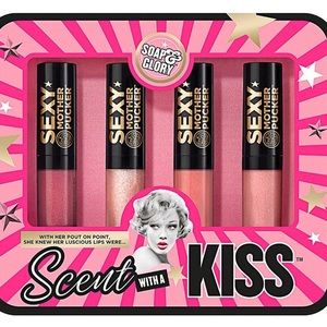 Soap and glory lip gloss set